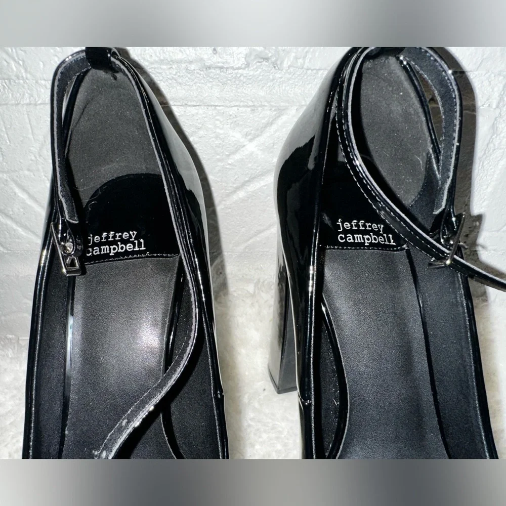 New Jeffrey Campbell Platform Mary Jane Shoes Size 7 - Picture 8 of 10